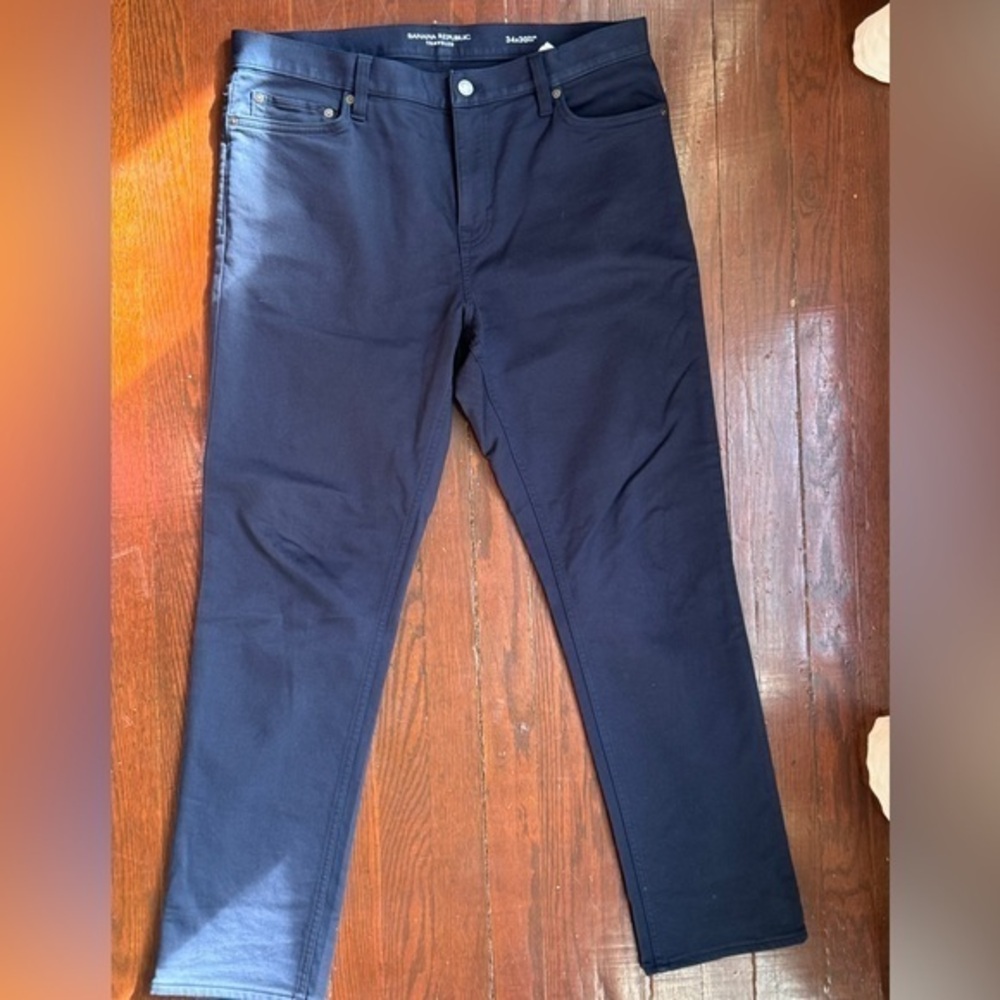 Banana Republic Navy Blue Chinos